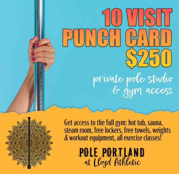 Pole Studio Punch Card