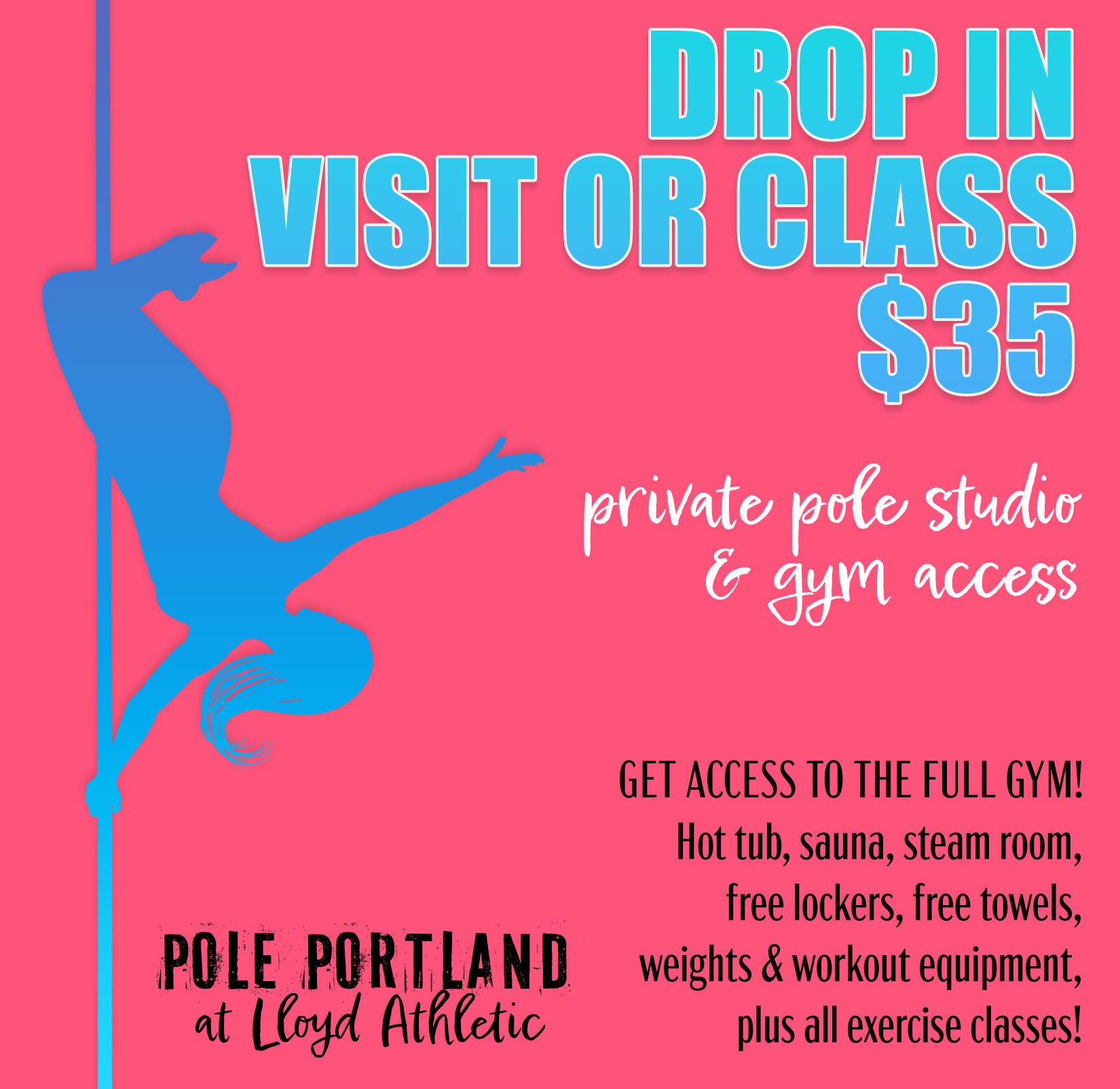 Pole Dancing Drop In Pole Portland
